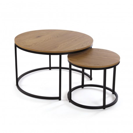 TABLES GIGOGNES AUREA NOIRES
