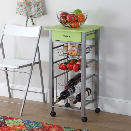 CHARIOT CUISINIE VERT