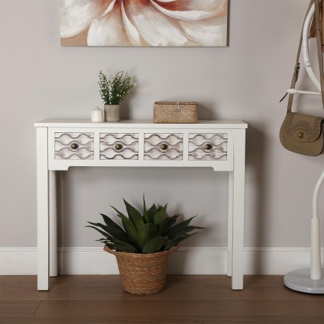 CONSOLE 4 TIROIRS "SAFIRA"