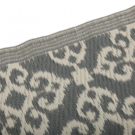 TAPIS SALON GRIS ET BLANC