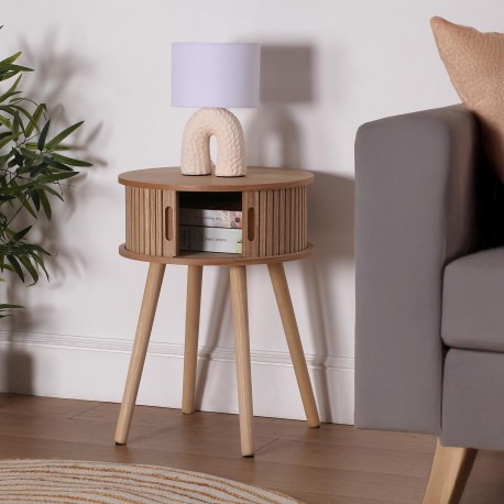 LAMPE DE TABLE CREME JIMY