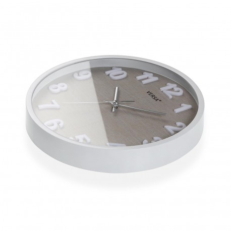 HORLOGE MURALE VESTA BLANCHE 30 CM