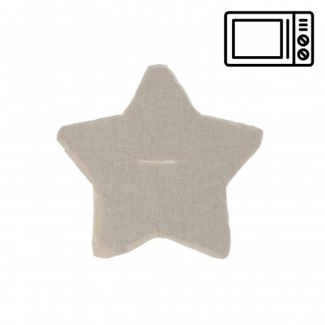 COUSSIN THERMIQUE ÉTOILE GRISE