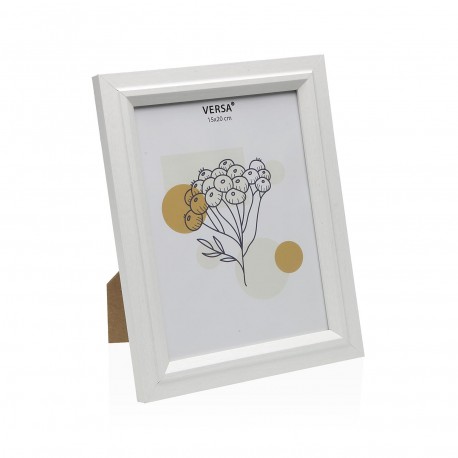 CADRE BOIS BLANC 15 X 20
