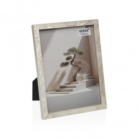 CADRE PHOTO COQUILLE BLANCHE 15X20