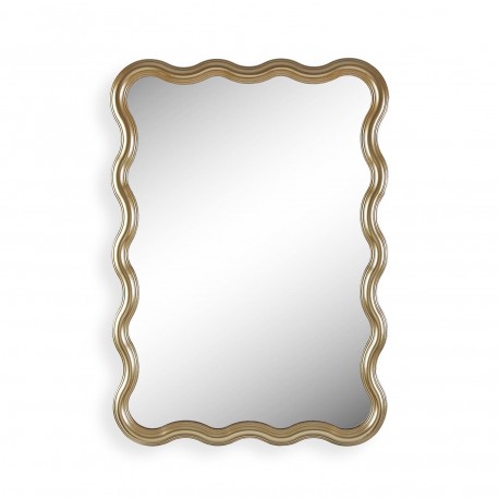 MIROIR ONDE DORÉE