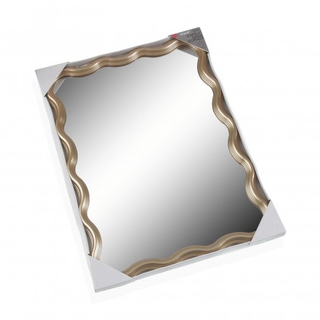 MIROIR ONDE DORÉE