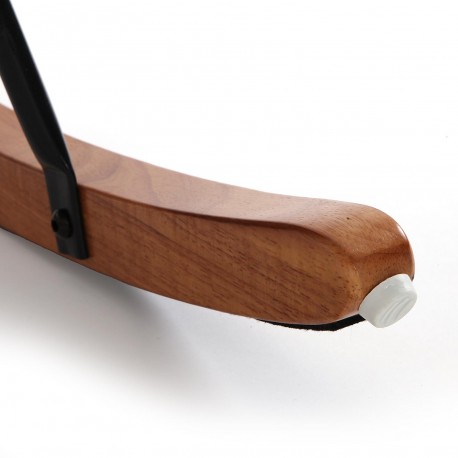 ROCKING CHAIR GRIS KORA AVEC ACCOUDOIRS