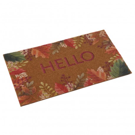 PAILLASSON HELLO FLORAL 40X70