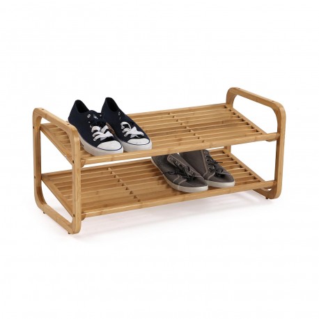 MEUBLE À CHAUSSURES ALLONGÉ 2 NIVEAUX