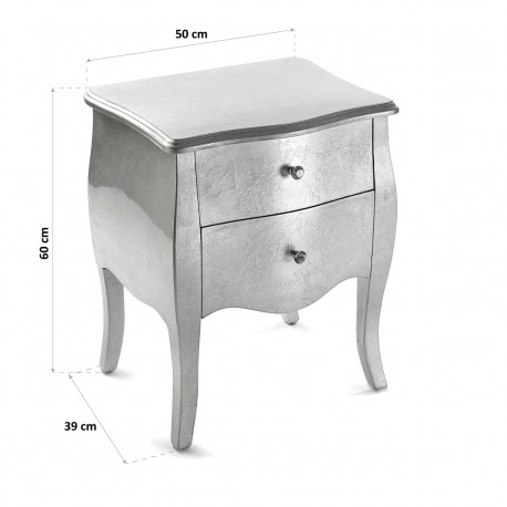 TABLE DE CHEVET CAGLIARI A 2T