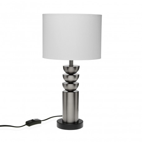 LAMPE DE TABLE ERIS ARGENTÉE