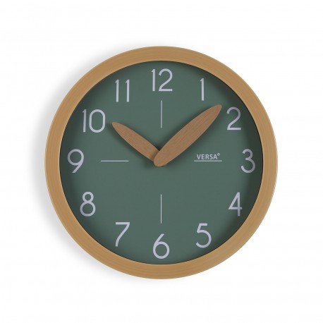 HORLOGE MURALE RAYON VERT 30CM