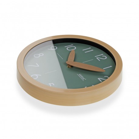 HORLOGE MURALE RAYON VERT 30CM
