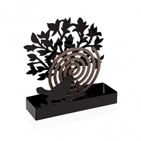 SUPPORT SPIRALE ANTI-MOUSTIQUES ARBRE NOIR