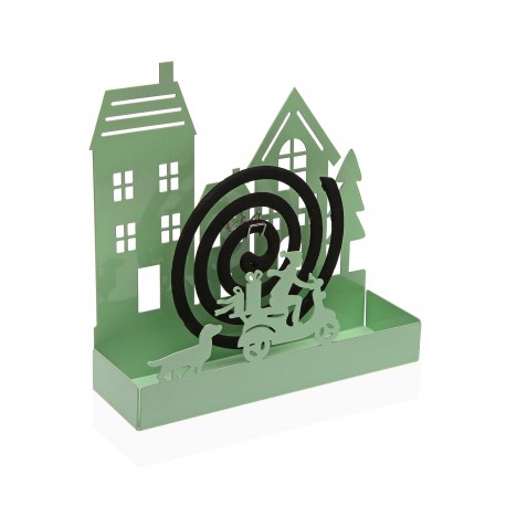 SUPPORT SPIRALE ANTI-MOUSTIQUES MAISON VERTE