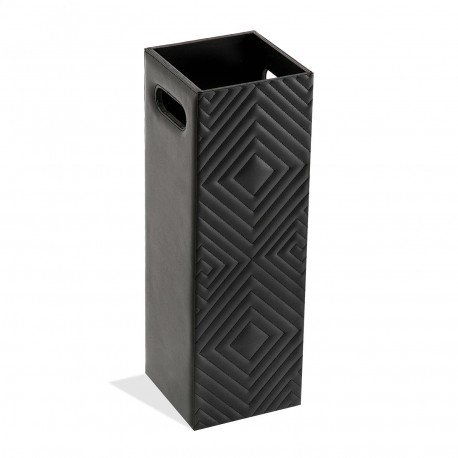 PORTE PARAPLUIE LOSSANGE  NOIR