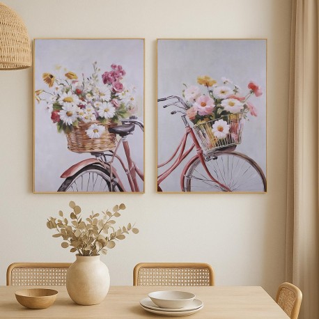 TABLEAU ASSORTIMENT VÉLO 50 X 70