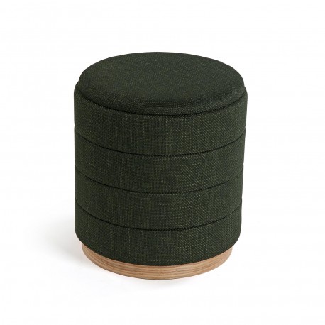 POUF AVEC RANGEMENT VERT