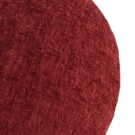 POUF AVEC RANGEMENT ROUGE