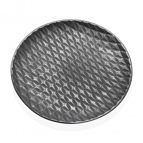 CENTRE DE TABLE 40CM ARGENTÉ