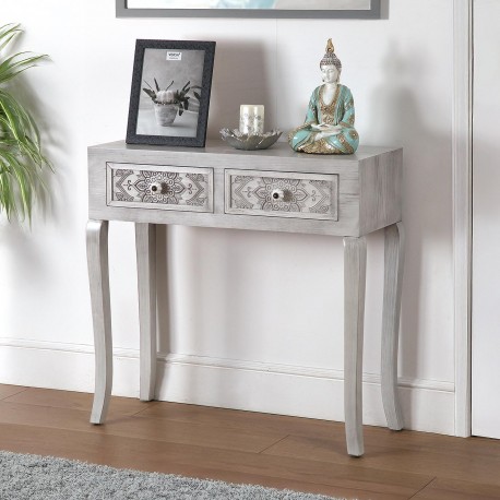 CONSOLE 2 TIROIRS EROS