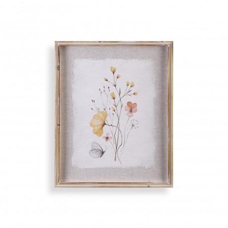 IMPRESSION SUR TOILE ENCADRÉE 40X50 ASSORTIMENT