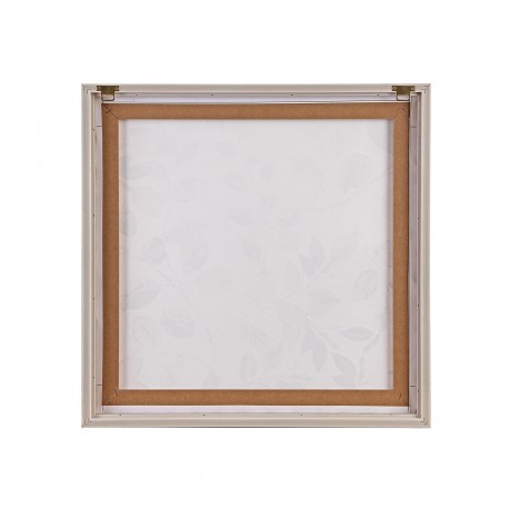 TOILE ENCADRÉE AVEC AFFICHE 50X50 ASSORTIMENT