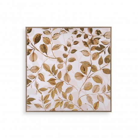 TOILE ENCADRÉE AVEC AFFICHE 50X50 ASSORTIMENT
