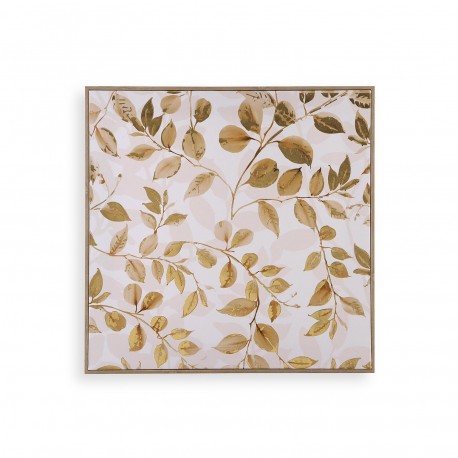 TOILE ENCADRÉE AVEC AFFICHE 50X50 ASSORTIMENT