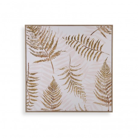 TOILE ENCADRÉE AVEC AFFICHE 50X50 ASSORTIMENT