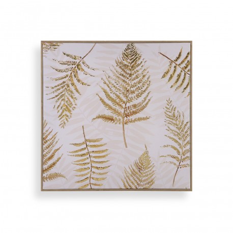 TOILE ENCADRÉE AVEC AFFICHE 50X50 ASSORTIMENT