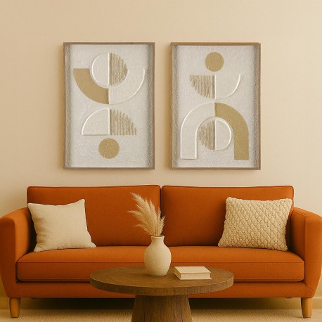 TOILE ENCADRÉE 50X70 OLIVER
