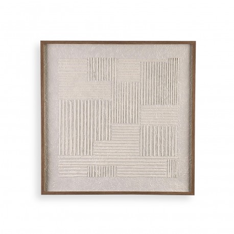 TOILE ENCADRÉE 60X60 CORNEY