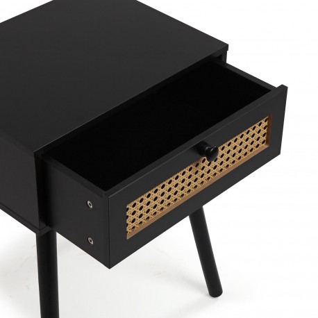 TABLE DE CHEVET AHEDO NOIR