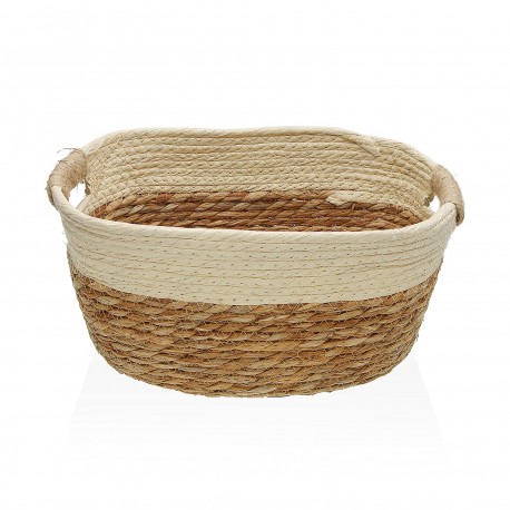 PANIER AVEC ANSES BEIGE M