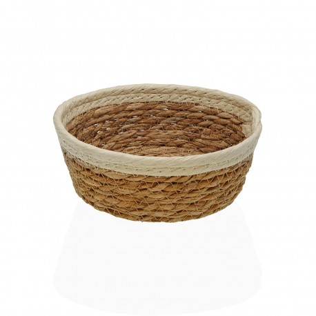 PANIER ROND BEIGE