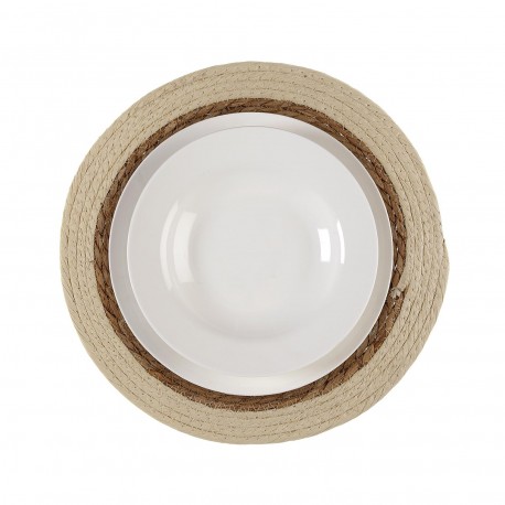 SOUS-PLAT BEIGE 35CM