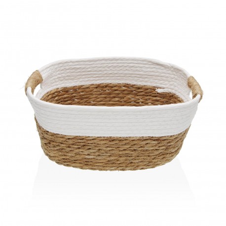 PANIER AVEC ANSES BLANC M
