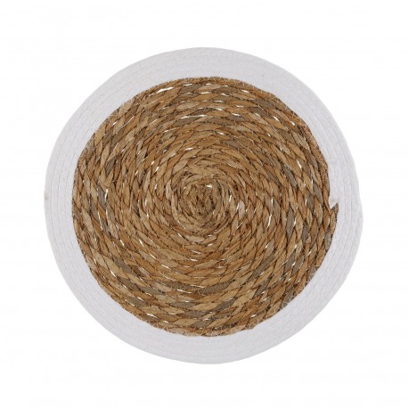 SOUS-PLAT BLANC 35CM