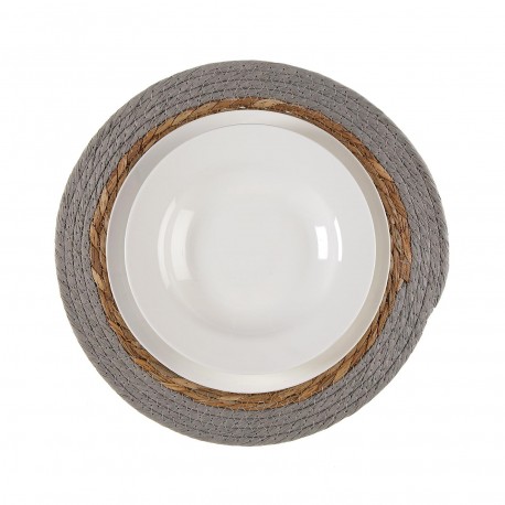 SOUS-PLAT GRIS 35CM