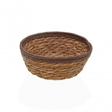 PANIER ROND MARRON