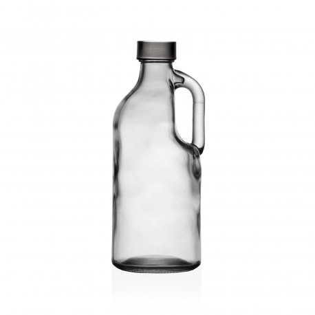 BOUTEILLE TRANSPARENTE AVEC ANSE