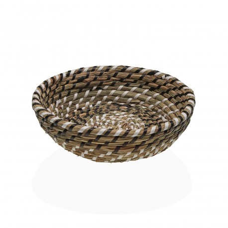 PANIER BLANC ET NOIR 25 CM