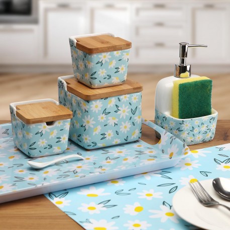 TASSE INFUSION DAISY BLEU