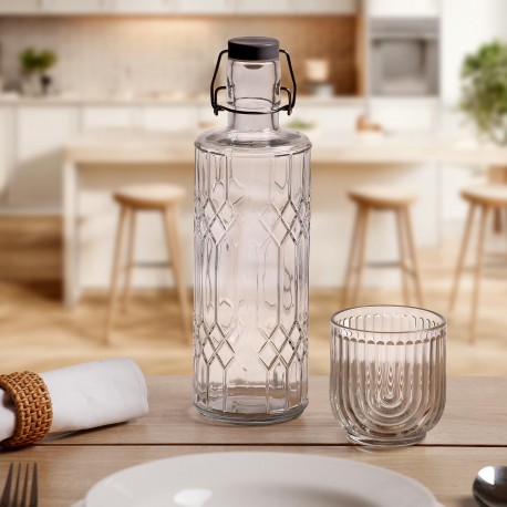 BOUTEILLE TRANSPARENTE 1000ML
