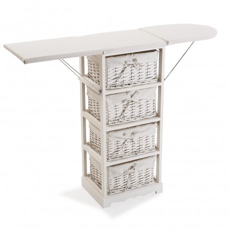 MEUBLE À TIROIRS BLANC BASIQUE