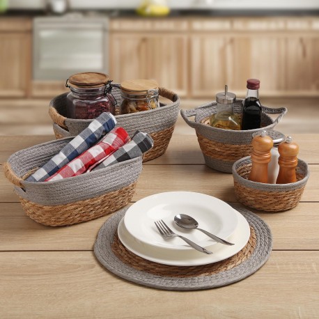 SOUS-PLAT GRIS 35CM
