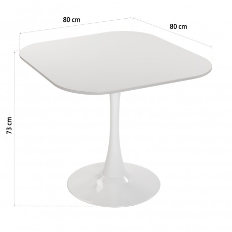 TABLE BLANCHE CLOÉ