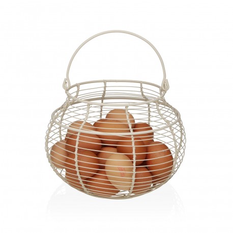 PANIER À ŒUF BLANC